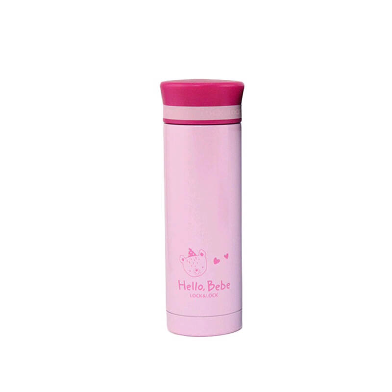 Bình Giữ Nhiệt Hello Bebe Love 300ml - Màu Hồng - LocknLock - HBB314, , large image number null